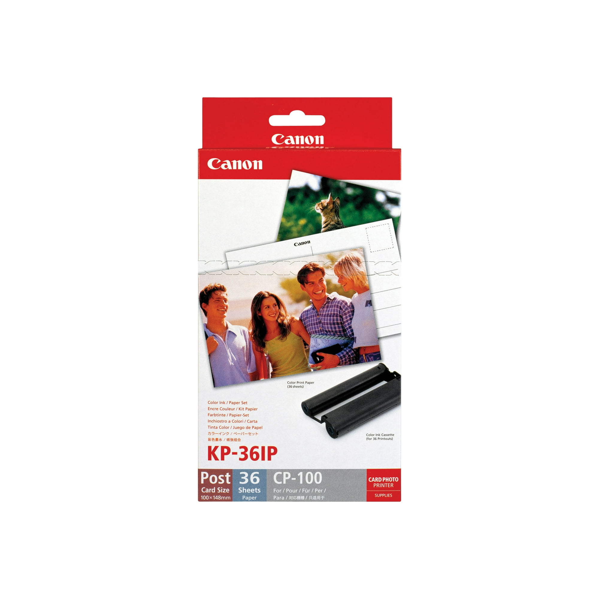 Canon KP-36IP - Print cartridge / paper kit - for Canon SELPHY