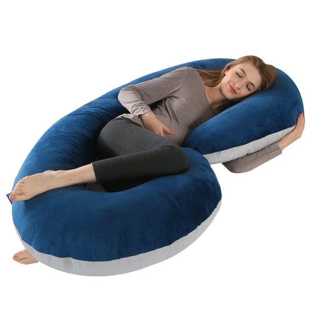 C Shaped Full Body Pregnancy Pillow, Maternity Body Pillow for Pregnant