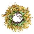 thumbnail image 1 of Corona de primavera, corona para puerta de entrada, adornos para colgar en la pared, guirnalda de plantas, corona Artificial para pared, oficina,, 1 of 8