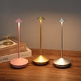 thumbnail image 2 of Aluminum - Dimmable LED table lamp, IP54 protection, indoor/outdoor use, plug, H29cm, EU plug - Corten, 2 of 3