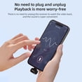 thumbnail image 2 of BOYA Mini Wireless Lavalier Microphone with 360° Omnidirectional Pickup, 3-Level AI Noise Reduction & Windproof Sponge, 100m 2.4G Transmission, 48kHz/16bit Audio, 30H Total Battery Life with Charging, 2 of 6