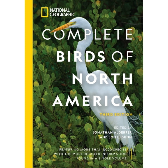 Pre-Owned National Geographic Complete Birds of North America, 3rd Edition: Featuring More Than 1,000 Species With the Most Detailed Information Found in a Single Volume, 9781426221880, Hardcover, Updated editi