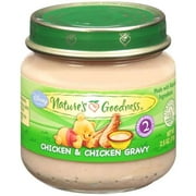Nature's Goodness: Chicken & Chicken Gravy Baby Food, 2.5 Oz