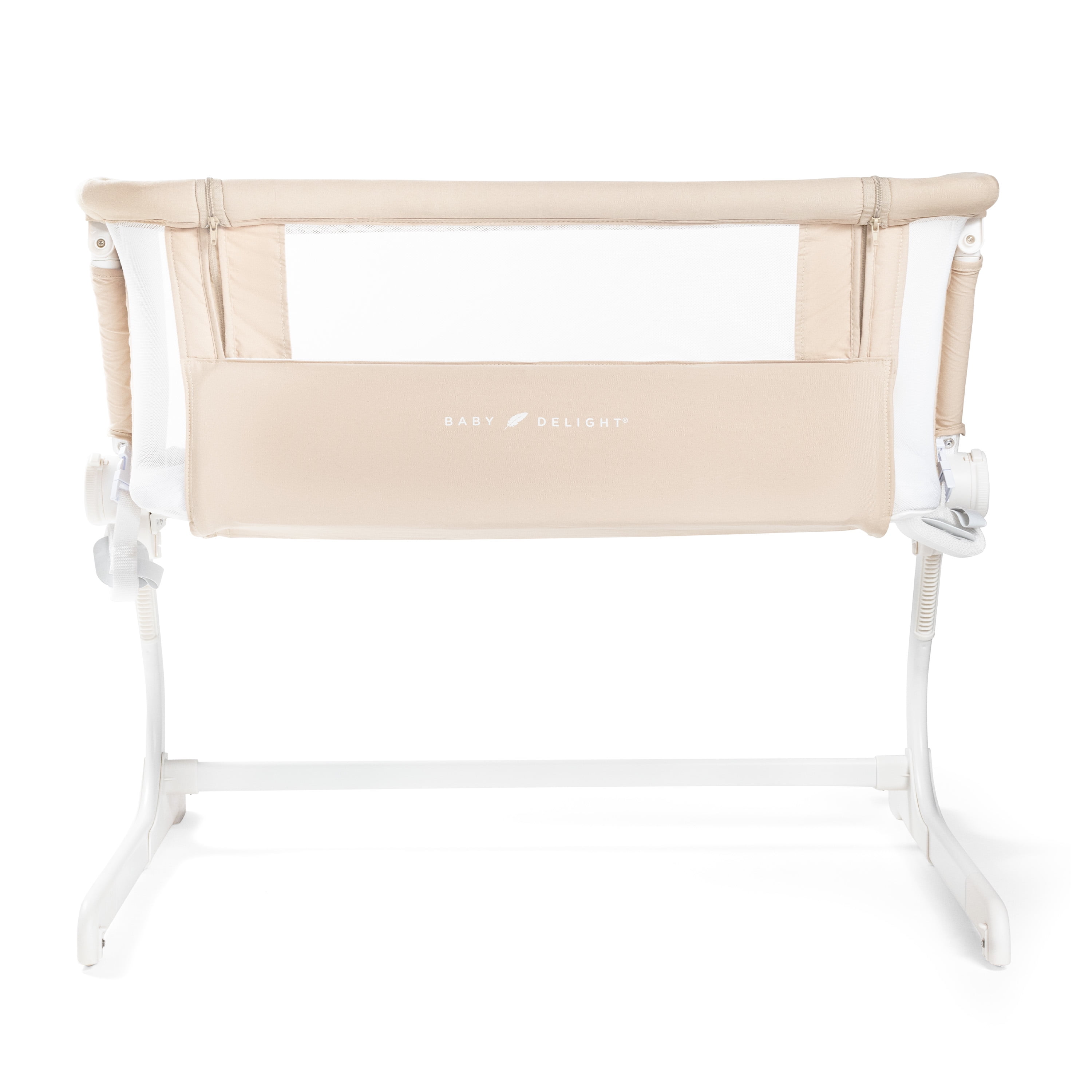 Baby Delight Beside Me Dreamer Organic Bedside Sleeper and Bassinet for Infants, Organic Oat Color