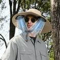 thumbnail image 6 of Viflosae Hat with Fans Solar Power Solar Fan Hats for Men Summer Fisherman Hat Solar USB Charging -purpose Fan Hat Men's Strong Wind Charging Fan, 6 of 8