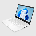 thumbnail image 3 of HP 14” HD Laptop, Intel Celeron N4500, 4GB RAM, 64GB eMMC, Windows 11 Home in S Mode, 1 Year Microsoft 365 included, 3 of 7