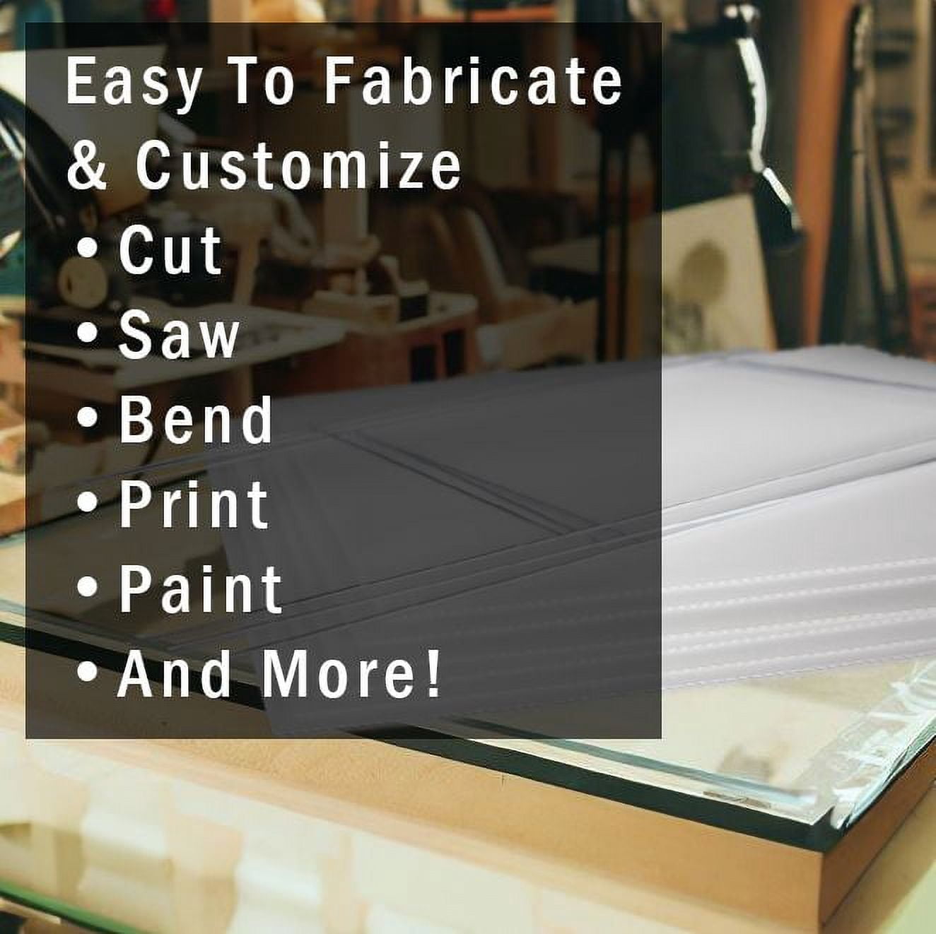 Pollycor Blank Corrugated Polypropylene Plastic Yard Signs. Great for Business Signage, Garage Sales, Real Estate, House Party, DIY. 24" x 18" Pack of 100