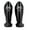 Black, variant on Fairtex SP5 Competition Muay Thai Shin Guard