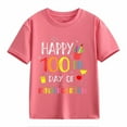 thumbnail image 4 of JSCDRPDWL Girls Trendy Tops Black Tees for Boys Black Shirt Boys 14-16 Ropa Para Niños De 7 Años Varones 6-7 Girls Clothes 5t Clothes for Girls 3t Clothes Boys Girls Soccer Clothes Girls 2t, 4 of 5