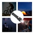 thumbnail image 4 of Linterna con zoom telescópico LED brillante linterna portátil para exteriores carga USB, 4 of 8