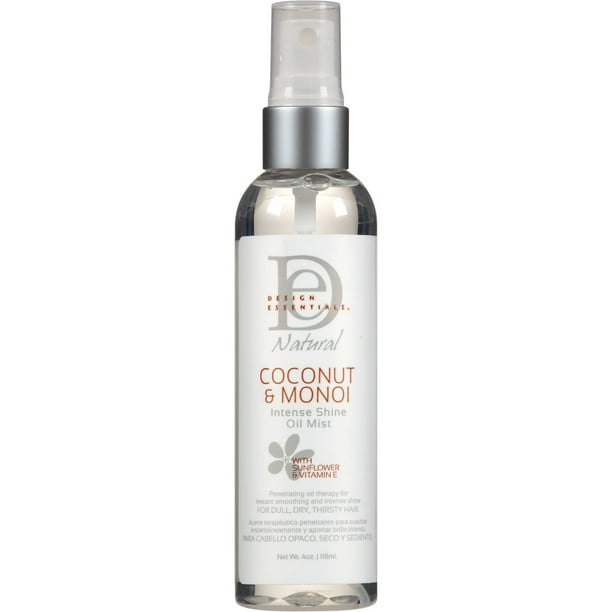 Design Essentials Natural Coconut And Monoi Intense Shine Oil Mist 4 Fl 4670