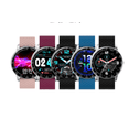 thumbnail image 2 of Smart Watch Heartrate Reloj de pulsera con presión arterial Oxígeno en sangre Reloj redondo a prueba de agua, Rosa Inevent EL002998-02B, 2 of 7