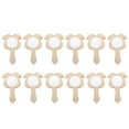 thumbnail image 1 of Miangastore 12Pcs Kids Mirrors Delicate Hand Mirrors Unfinished Mini Mirrors Craft Accessory, 1 of 8