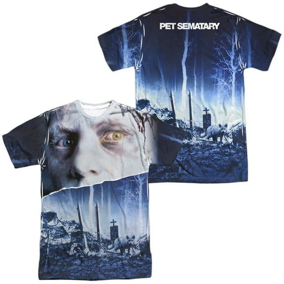 Pet Sematary - Poster (Front/Back Print) - Short Sleeve Shirt - X-Large