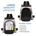 thumbnail image 6 of FORMRS Women's Travel Backpack Purse Anti-theft Hidden Pockets Casual Shoulder Bag, Christmas Train, 6 of 7