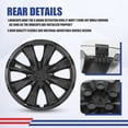 thumbnail image 5 of 4Pcs Set 16" Hubcap for 2014-2016 Toyota Corolla,Wheel Rim Cover with Decorative Screws,Compatible with Steel Wheels,Snap on Hub Caps Replacement,ABS&PC,Lacquer, 5 of 8
