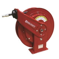 Reelcraft Spring Return Hose Reel,1/4" MNPT,75 ft HD74075 OHP