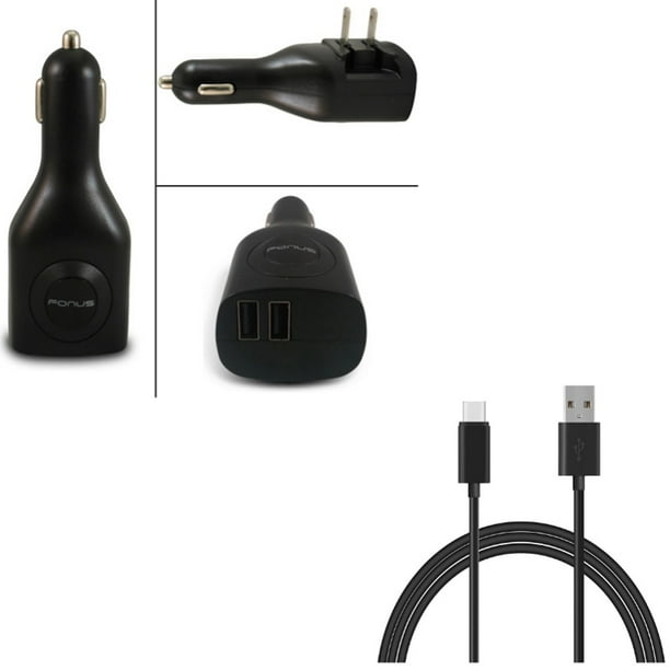6ft USB Cable & Car Home Charger for Samsung Galaxy S22,Ultra,S21,Ultra