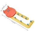 thumbnail image 3 of serony Kitchen Sink Noodles Leftover Filter Collapsible Vegetable Hanging Net Holder Strainer Household Restaurants Yellow without Net 1Set, 3 of 6