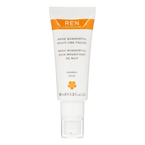 REN Skincare Wake Wonderful Night-Time Facial Cream, 1.3 Oz