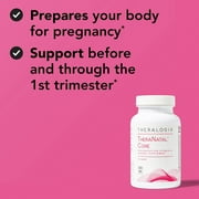 Theralogix TheraNatal Core Preconception Vitamin Supplement - 90-Day Supply - Fertility Support Supplement with Folate, Vitamin D3, Choline & More* - NSF Certified - 90 Tablets