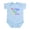Sky Blue, variant on CafePress - Daddy Plays Bass Infant Bodysuit - Baby Light Bodysuit, Size Newborn - 24 Months