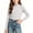 White, variant on Maean Girls Mock Neck Long Sleeve Shirt Slim Lightweight Undershirts Casual Basic Tee Shirts Outfits