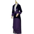 thumbnail image 2 of Titanic Rose DeWitt Bukater  Dress Purple Rose Flying Outfit for Women Adult, 2 of 7