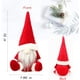 thumbnail image 4 of Adornos de felpa de gnomo de Navidad, adornos de duende de Papá Noel escandinavo Tomte sueco hecho a mano, decoración de Navidad de gnomo para el hogar, restaurantes, oficina, 3 paquetes Namotu WMSS-348, 4 of 7