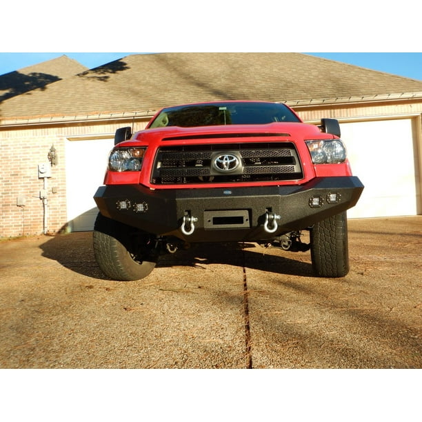 DV8 FBTT2-02 Front 3 Piece Bumper for 2007-2013 Toyota Tundra Winch ...