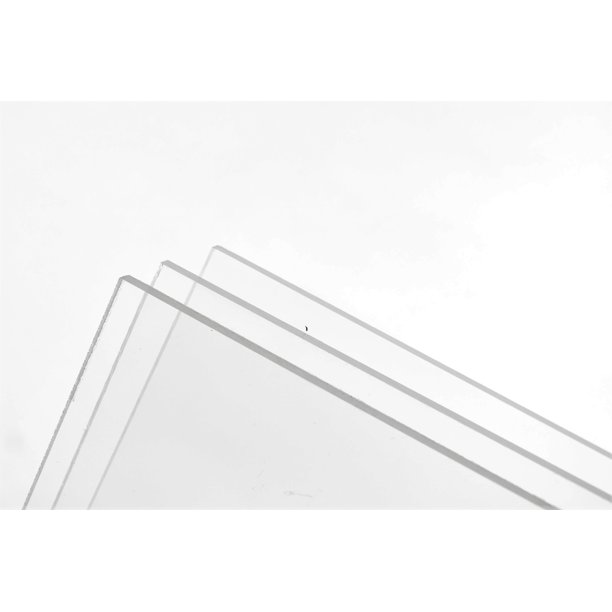 Clear Acrylic Plastic Sheet 1/4" x 12" x 48"