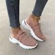 thumbnail image 1 of Zapatos de lona informales cómodos y transpirables con puntera redonda para mujer, zapatillas deportivas de tacón plano para exteriores Wmkox8yii shalkjhdk1811, 1 of 1