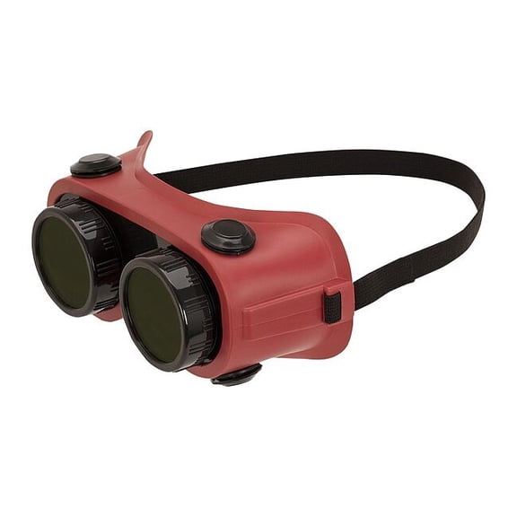 Jackson Safety Safety Goggle - Shade 5 IR Lens - Flip Lens Cover Eye-Cup Style