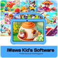 thumbnail image 3 of NEWISION Tablette pour Enfants de 10 Pouces, Android 13 Tabletas pour Enfants 2 Go+64 Go, Tablettes pour Tout-Petits avec Étui, 6000mAh, Bluetooth 5.0, WiFi,iWawa Préinstallé, Contrôle Parental,Éducation, 3 of 8