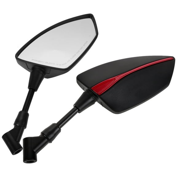 1 Set Motorcycle Rearview Mirrors for Replacement Handlebar Mirrors