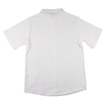thumbnail image 5 of Swanpen Men's Linen Shirts Short Sleeve Casual Shirts Button Down Shirt for Men Beach Summer Wedding Shirt,White, 5 of 5
