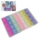thumbnail image 5 of Caja de almacenamiento de plástico caja de almacenamiento de uñas 28 rejilla ecológica duradera transparente PP tapa separada caja de punta de uñas para pendientes de cuentas ANGGREK  Otros, 5 of 7