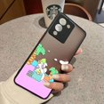 thumbnail image 3 of Matte Case for infinix NOTE 12 G96 11 10 8I 8 7 SMART 4 SPARK 8 8P 6 PRO S5 Case Funda Coque Capa Shell White Pig Rabbit Cartoon, 3 of 5