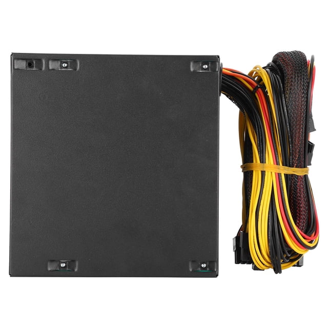 Fuente De Alimentación Silenciosa Para PC De 500 W Con Ventilador Ajustable De 12 Cm, ATX De 24 Pines, Compatible Con 115/230 V