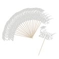 thumbnail image 3 of 20 piezas de Decoración para tartas Macarena letras 2019 insertos plata, 3 of 8