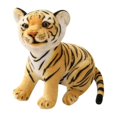 thumbnail image 2 of Adorable muñeco de tigres de felpa, decoración de salvajes, almohada, tigres , juguete de peluche para Navidad, regalos d , Amarillo 27cm Baoblaze juguetes de muñeca tigres, 2 of 8