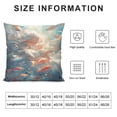 thumbnail image 2 of 2PCS Mermaid Glitter Fish Scale Girls Throw Pillow Covers 18x18 Decorative Cushion Case Square Pillows Cover Pillow Cases Accent Pillowcase for Sofa,Couch, 2 of 7