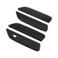 thumbnail image 3 of 4 cubiertas para manijas de puertas de coche, antiarañazos, pegatinas exteriores para coche. Negro brillante, 3 of 6