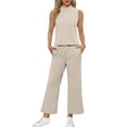 thumbnail image 3 of Set de dos piezas SAMPEEL 2025 Summer para mujer, talla grande 2XL, 3 of 6
