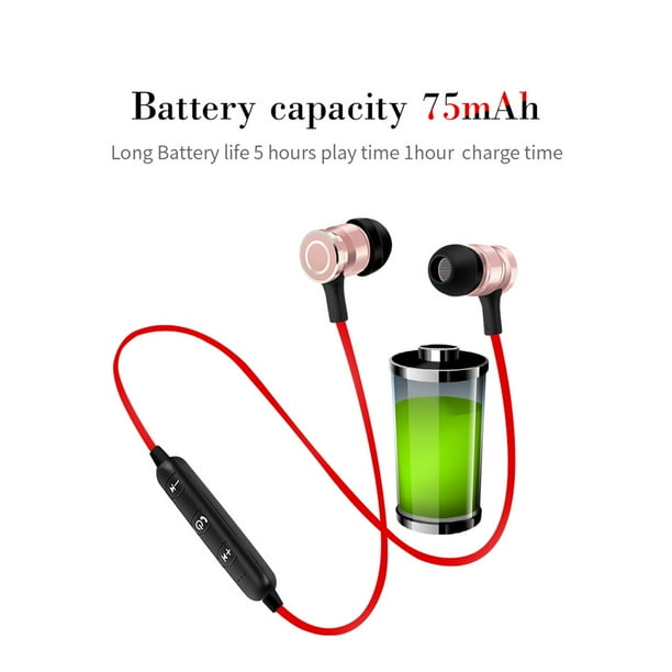 Auriculares Intra-auriculares Inalámbricos Deportivos Bluetooth