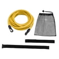 thumbnail image 1 of S SERENABLE Aquatic Resistance Swim Training Belt Durable TPE Swimming Band with Storage Bag Yellow 4M, 1 of 9