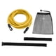 thumbnail image 1 of Juego de entrenamiento con banda de resistencia para natación con correa para la cintura y bolsa de almacenamiento para piscina en casa. Amarillo 4M, 1 of 8