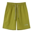 thumbnail image 4 of Pantalones cortos cargo holgados informales para hombre: pantalones cortos deportivos de verano para la playa y el entrenamiento, 4 of 4