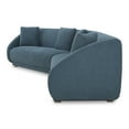 thumbnail image 3 of Moe's Home Collection Fraser Modular Sofa Fabric Blue, 3 of 5
