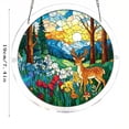 thumbnail image 2 of Acrylic Jigsaw Puzzle Suncatcher-Galactic Colorful Birds, Stained Glass Window Hanging, Home Decor Creative Mom Gifts, Birthday Gifts for Women,Wife, Sisters, Aunt, Besties 7.4in, 2 of 4